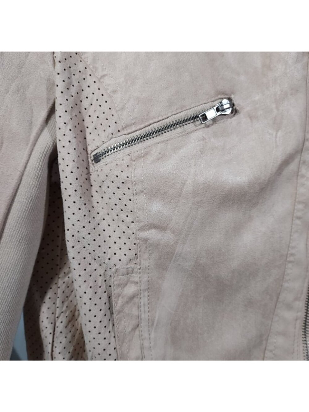 Mine Los Angeles Lightweight Full Zip Jacket Women USA Size M - Picture 9 of 16